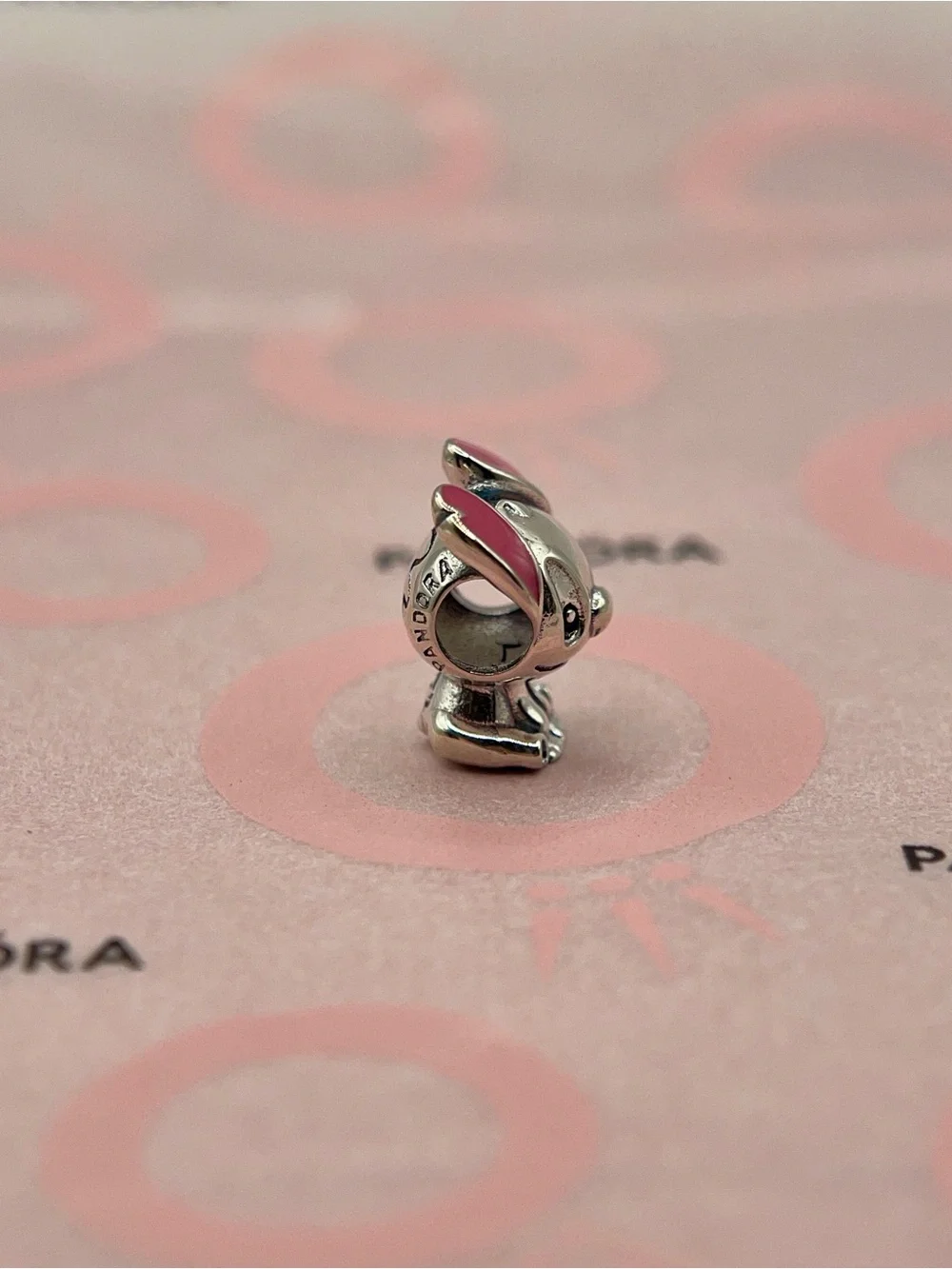 Pandora Disney Lilo & Stitch Angel Sterling Silver Charm 799507C01